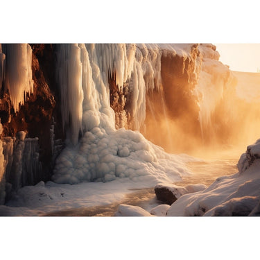 Waterfall Scene canvas